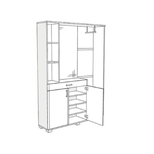 Έπιπλο εισόδου APOLON PA-4 Βέγκε Έπιπλο εισόδου APOLON PA-4 Βέγκε