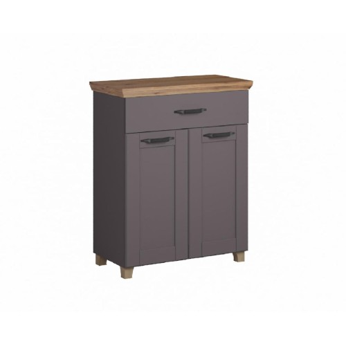 CONTEMPO Κομότα Παπουτσοθήκη γκρι/ artisan