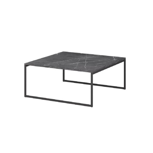 VALENCIA Τραπεζάκι σαλονιού 80*80 μαύρο μάρμαρο VALENCIA Τραπεζάκι σαλονιού 80*80 μαύρο μάρμαρο