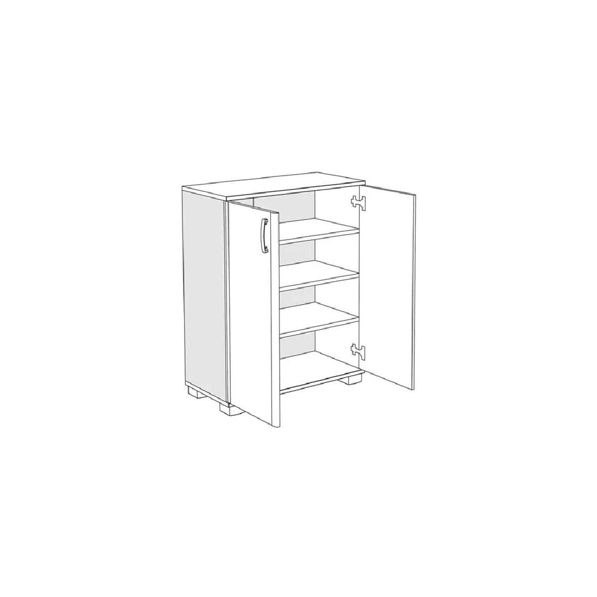 Μπουφές κομότα ROMA 1 artisan 75x37x95