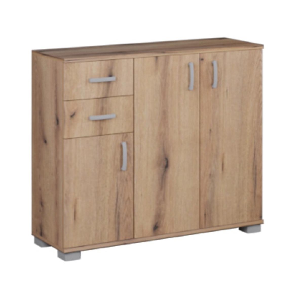 Μπουφές κομότα με 2 συρτάρια ROMA 3 artisan 112,5x37x95