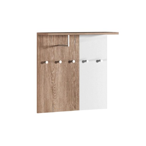 Κρεμάστρα εισόδου Denver δρυς kalaj με γκρι 71x35x67