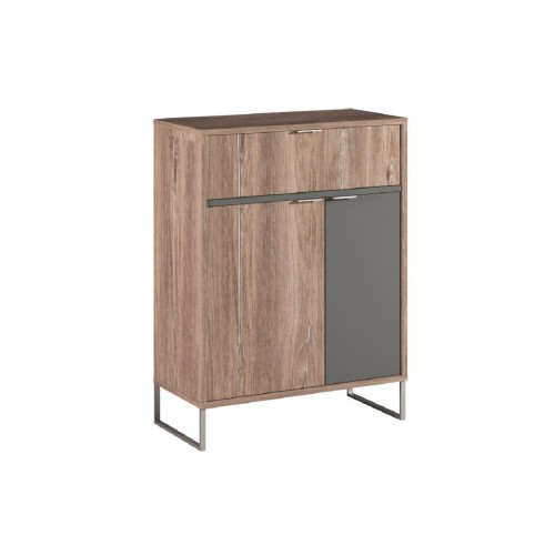 Παπουτσοθήκη εισόδου Denver δρυς kalaj με γκρι 71x35x92 Παπουτσοθήκη εισόδου Denver δρυς kalaj με γκρι 71x35x92