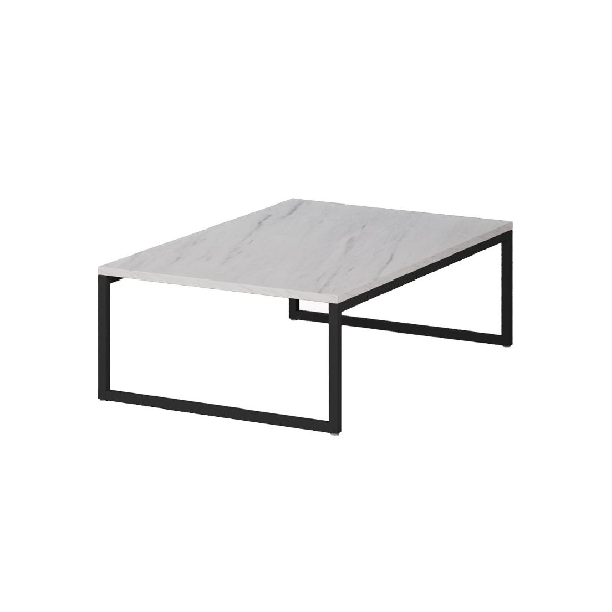 Τραπέζι σαλονιού VALENCIA 90 λευκό μάρμαρο 90x60x30