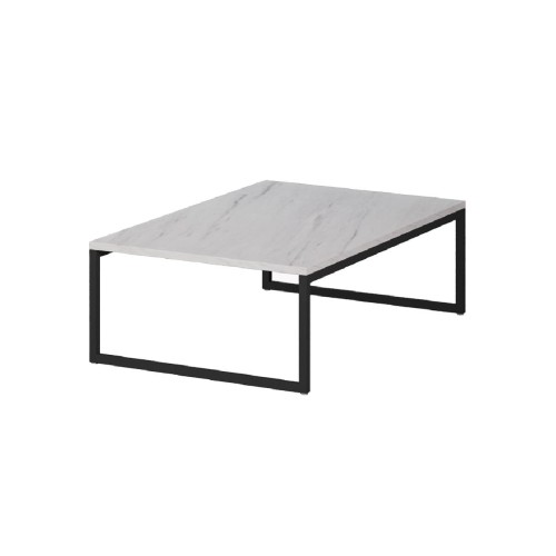 Τραπέζι σαλονιού VALENCIA 90 λευκό μάρμαρο 90x60x30