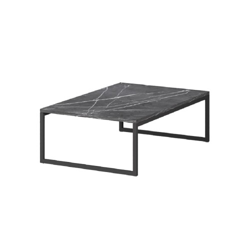 Τραπέζι σαλονιού VALENCIA 90 μαύρο μάρμαρο 90x60x30