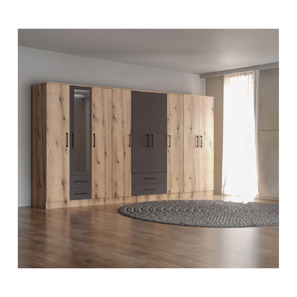 Ανοιγόμενη ντουλάπα IVA K2 POL artisan 82x53x200