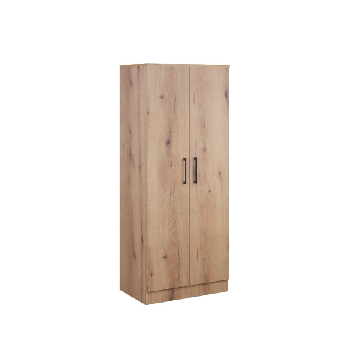 Δίφυλλη ντουλάπα Iva 2K Δρυς 82x53x200