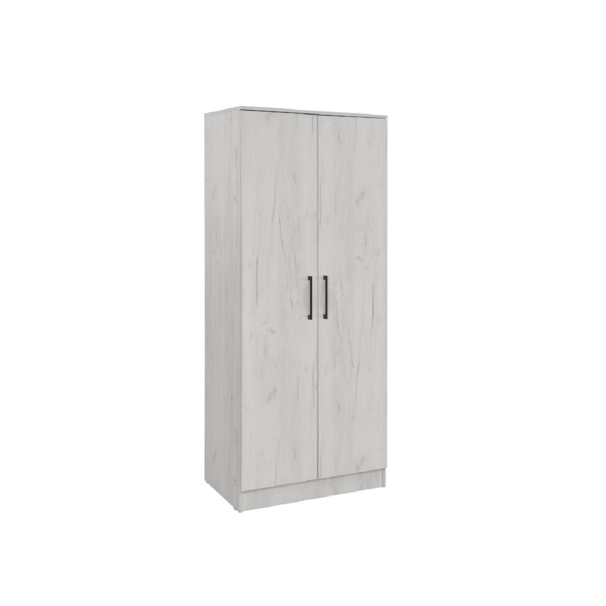 Δίφυλλη ντουλάπα Iva 2K Δρυς 82x53x200