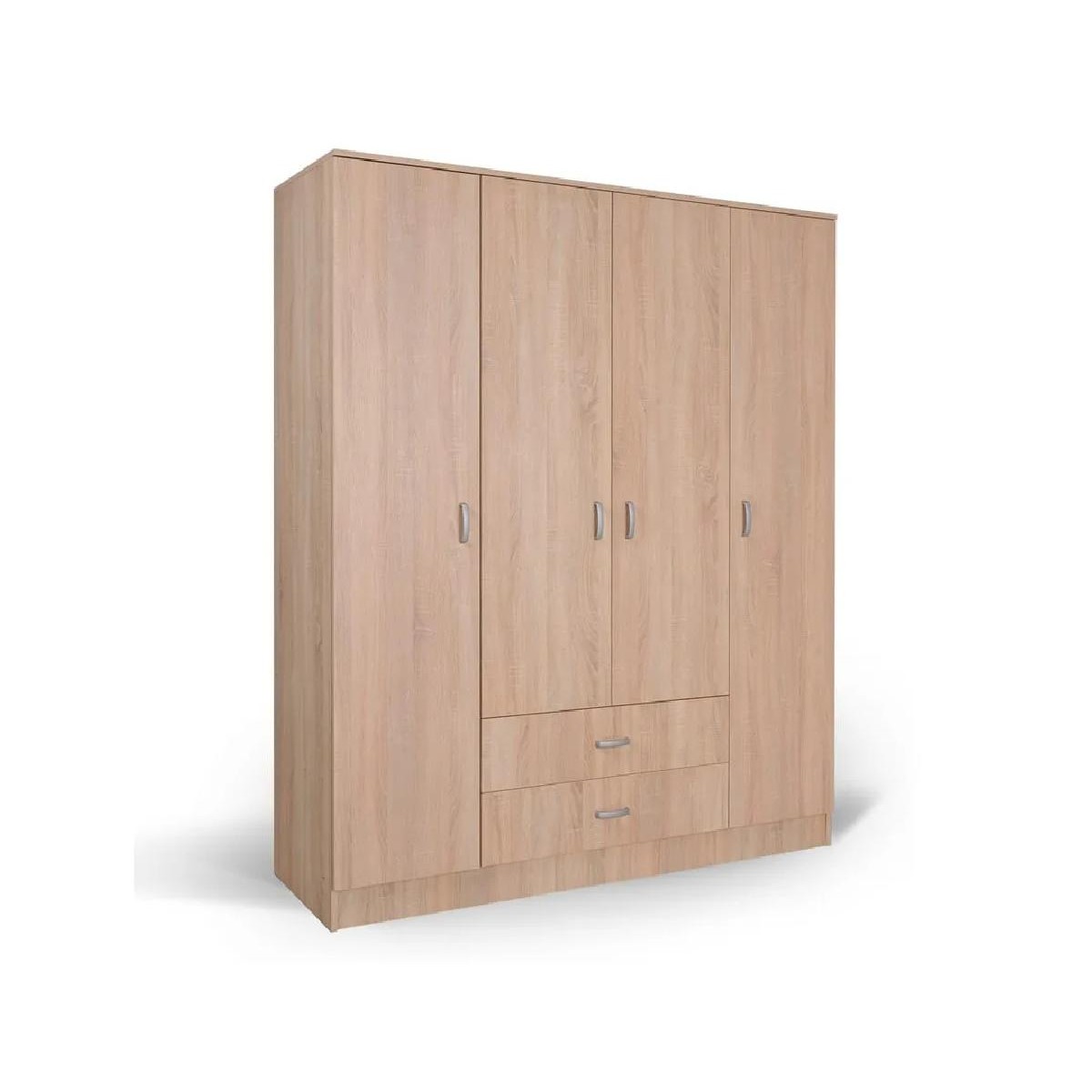 Ανοιγόμενη ντουλάπα με 2 συρτάρια IVA 4K2F artisan/ γκρι 163,5x53x200 Ανοιγόμενη ντουλάπα με 2 συρτάρια IVA 4K2F artisan/ γκρι 163,5x53x200