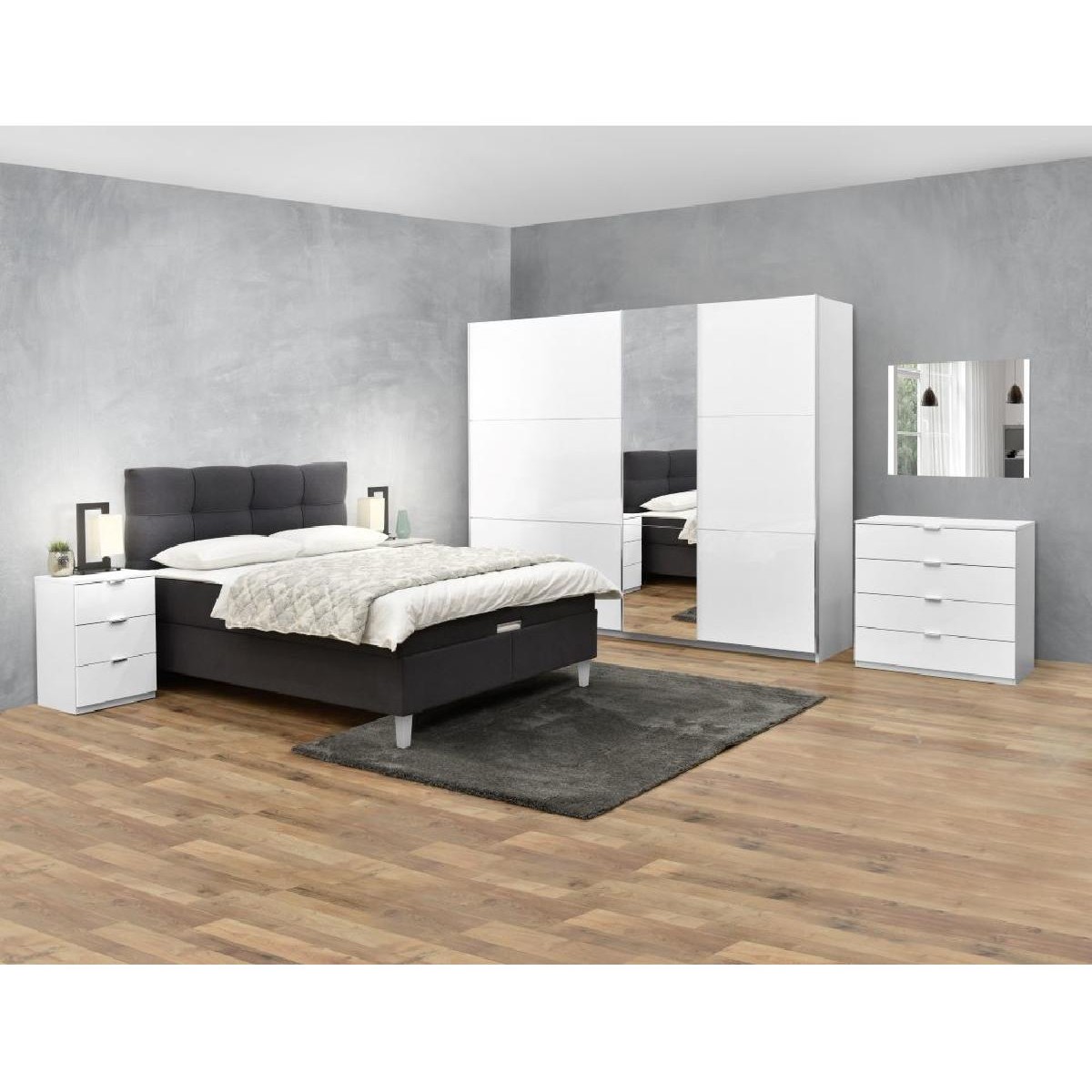 Συρόμενη ντουλάπα με μηχανισμό βαρέως τύπου ELEGANCE 270 λευκό γυαλιστερό 269x64x221,5 Συρόμενη ντουλάπα με μηχανισμό βαρέως τύπου ELEGANCE 270 λευκό γυαλιστερό 269x64x221,5