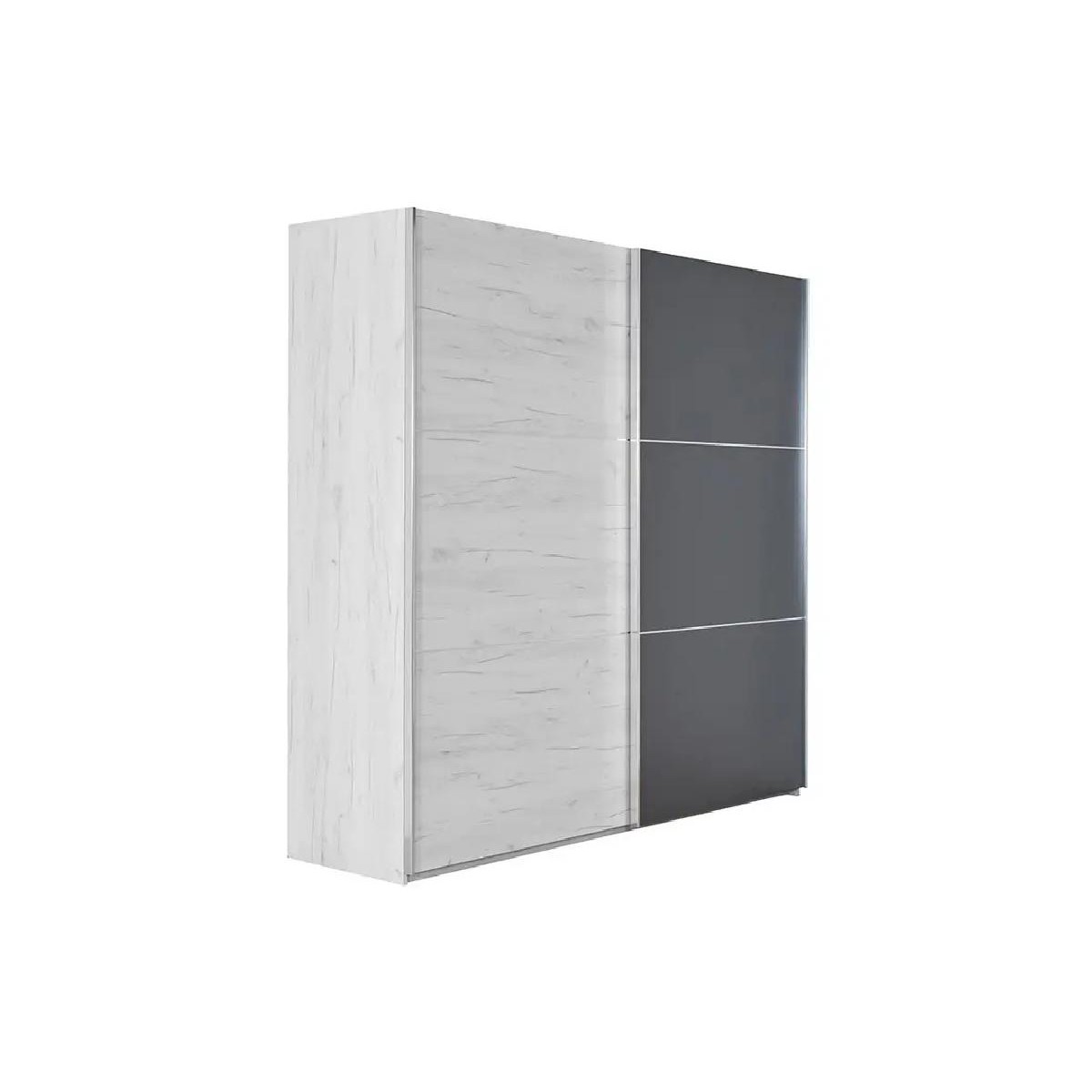 Συρόμενη ντουλάπα με μηχανισμό βαρέως τύπου AP 230 artisan/ γκρι 229x64x221,5 Συρόμενη ντουλάπα με μηχανισμό βαρέως τύπου AP 230 artisan/ γκρι 229x64x221,5