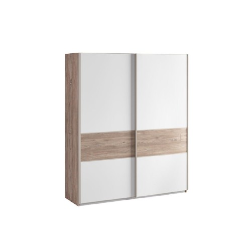 Συρόμενη ντουλάπα 180 DENVER halifax/ λευκό 180x64x222