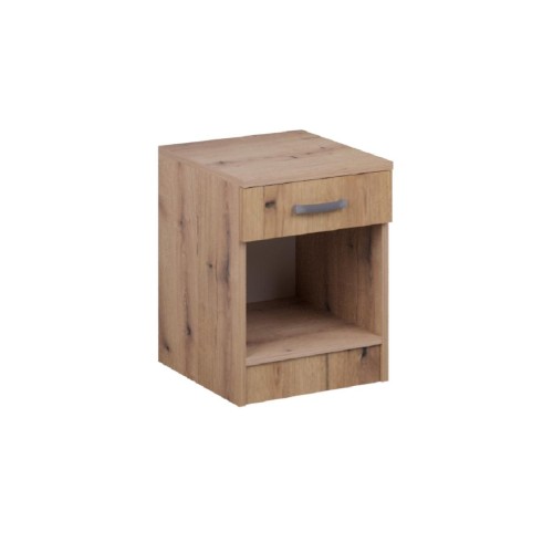 Κομοδίνο με ένα συρτάρι και θέση για βιβλία ALFA artisan 40x43x52