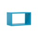Επιτοίχιο ράφι Numero Polica 40 μπλε 40x20x23,5