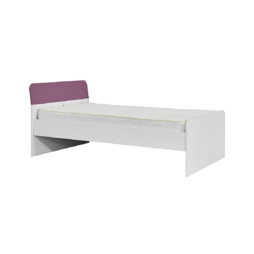 Κρεβάτι ημίδιπλο KR 120 Kinder Λευκό Βιολετί