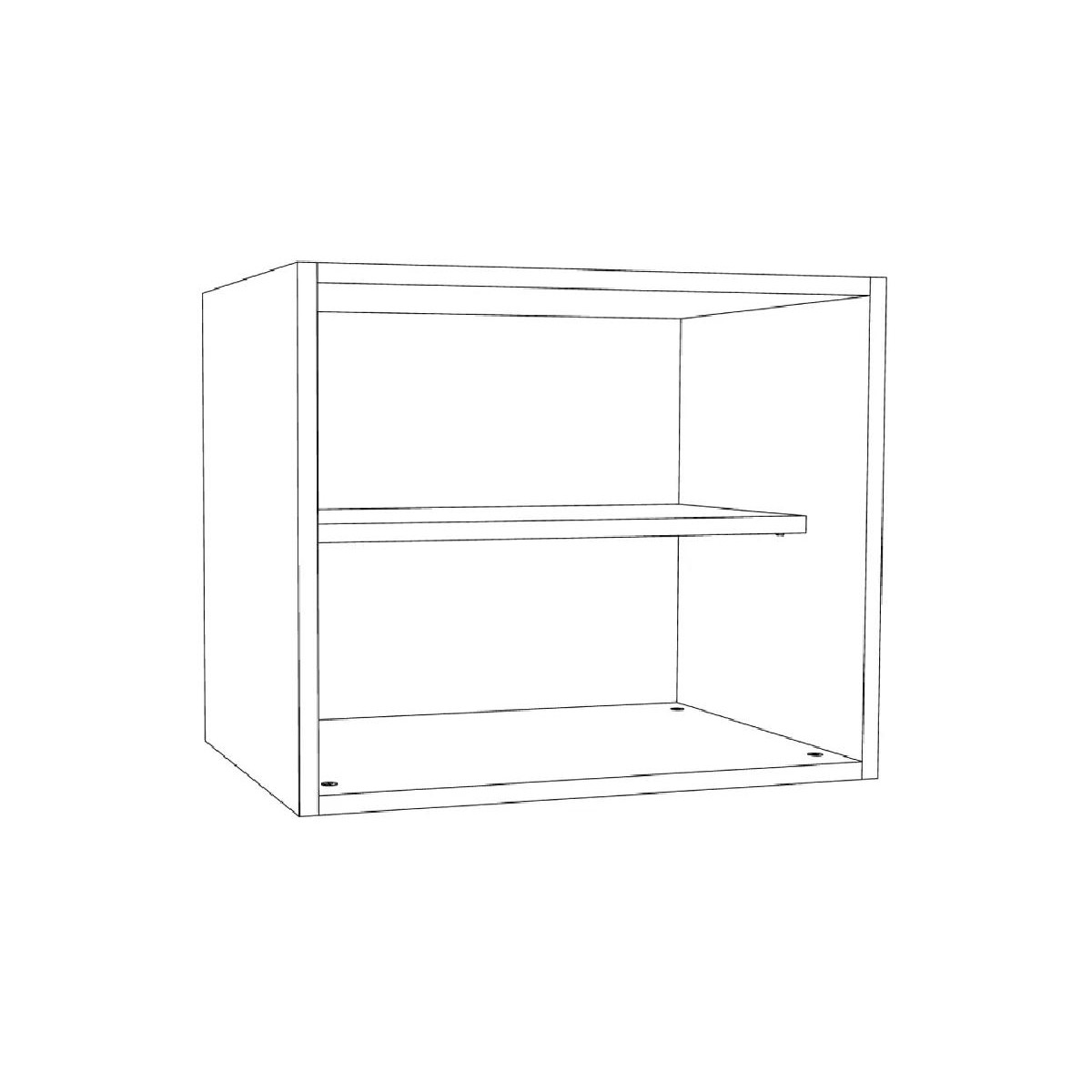 Επιτοίχιο ράφι Kinder 1V Λευκό/ βιολετί 60x42x50 Επιτοίχιο ράφι Kinder 1V Λευκό/ βιολετί 60x42x50