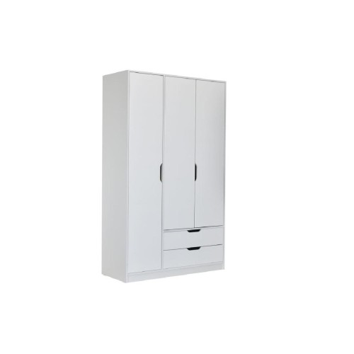 Ανοιγόμενη ντουλάπα MARTA 3K λευκό 120x50x200