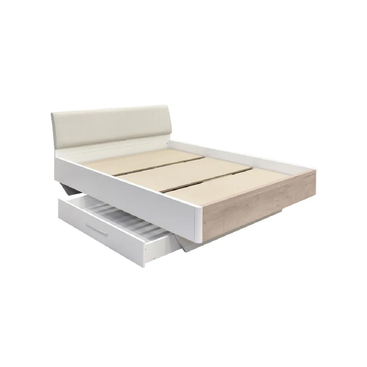 Κρεβάτι 160 KALIOPA premium δρυς/ λευκό 168x219x92