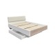 Κρεβάτι 160 KALIOPA premium δρυς/ λευκό 168x219x92