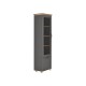 Βιτρίνα ψηλή CONTEMPO artisan/ γκρι 59,8x38,9x209 Βιτρίνα ψηλή CONTEMPO artisan/ γκρι 59,8x38,9x209