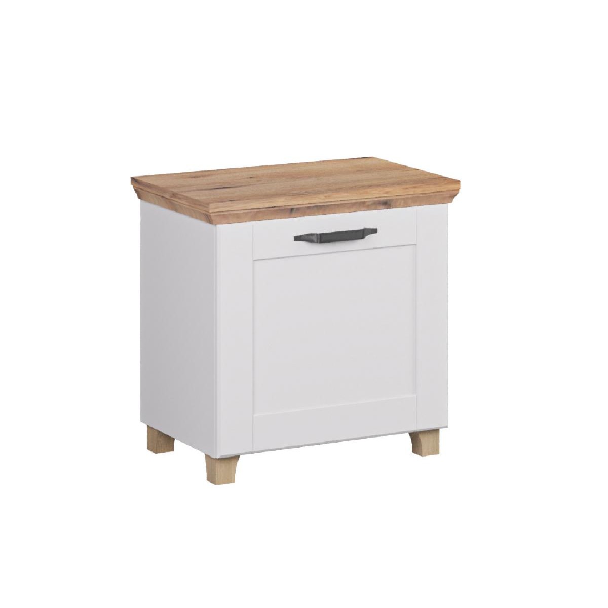 Παπουτσοθήκη χαμηλή CONTEMPO artisan/ λευκό 60x39x59,5