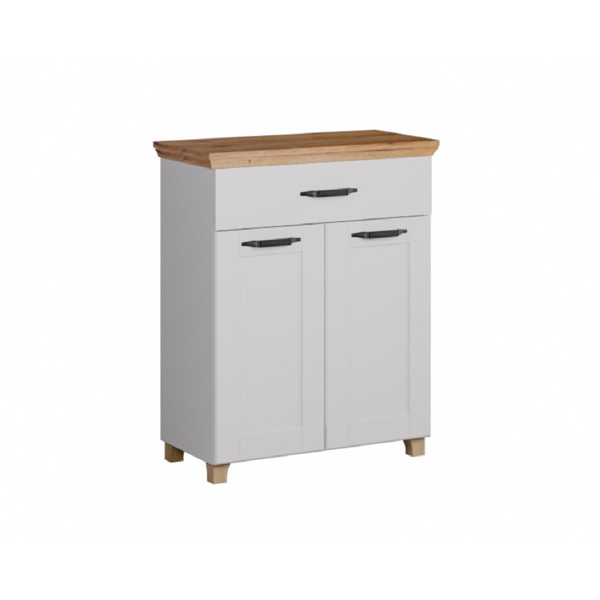 Παπουτσοθήκη CONTEMPO artisan/ λευκό 80x39x98,5