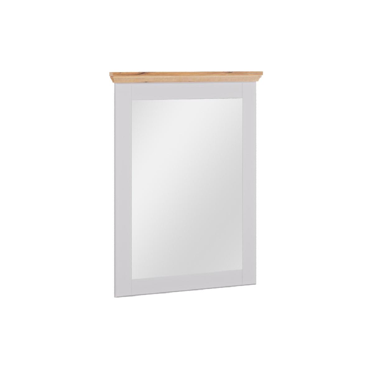 Επιτοίχιος καθρέφτης CONTEMPO artisan/ λευκό 80x5,5x103