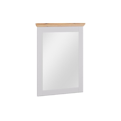 Επιτοίχιος καθρέφτης CONTEMPO artisan/ λευκό 80x5,5x103