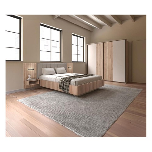 Επιτοίχιο κομοδίνο DELUXE κανέλα 50x28,4x102