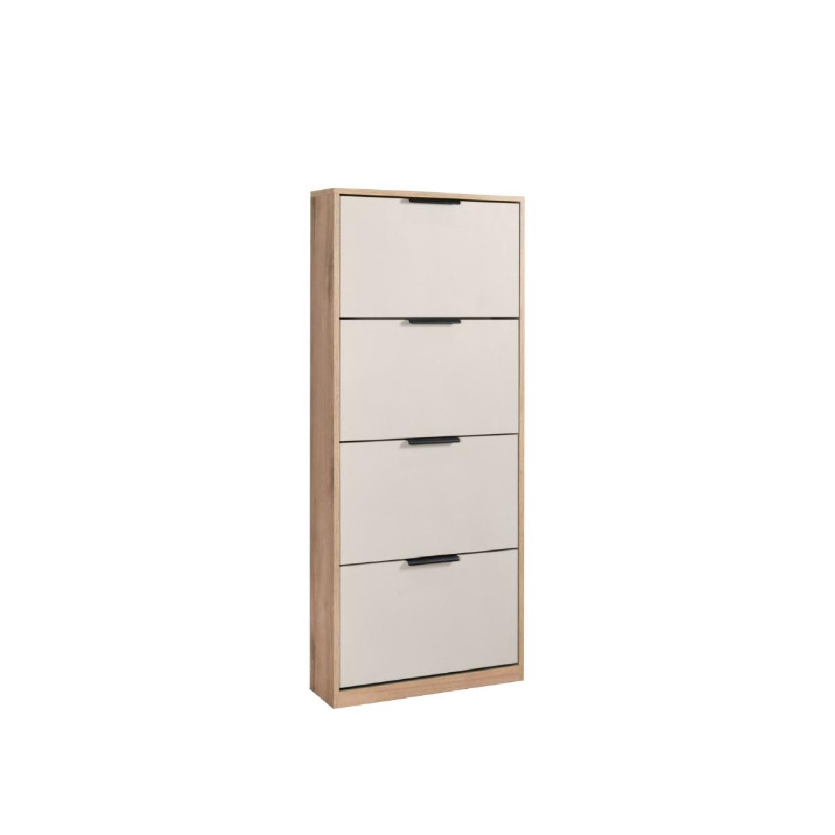 Παπουτσοθήκη 4V SMART καρυδί/ κασμίρ 60x18x121