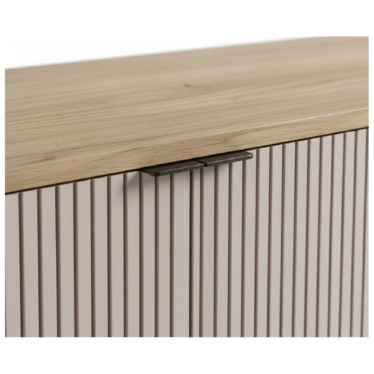 Έπιπλο TV με ενσωματωμένο φωτισμό LINA cremona/ lina μπεζ 175x56x40,5