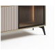 Έπιπλο TV με ενσωματωμένο φωτισμό LINA cremona/ lina μπεζ 175x56x40,5