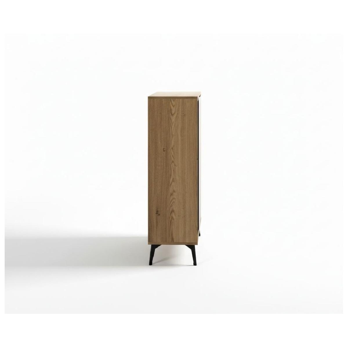 Βιτρίνα χαμηλή με ενσωματωμένο φωτισμό LINA cremona/ lina μπεζ 102,5x125x35,5