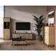 Μπουφές OSTIN Cremona/ μαύρο μάρμαρο 163x41.5x91.5
