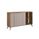 Μπουφές OSTIN Cremona/ μαύρο μάρμαρο 163x41.5x91.5