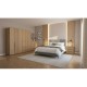 Ανοιγόμενη ντουλάπα με 2 συρτάρια NATUR 4K2F cremona 220x180,5x53