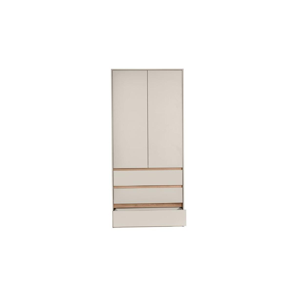Ντουλάπα NORDIC 2V3F κασμίρ/ artisan 93,5x205x52