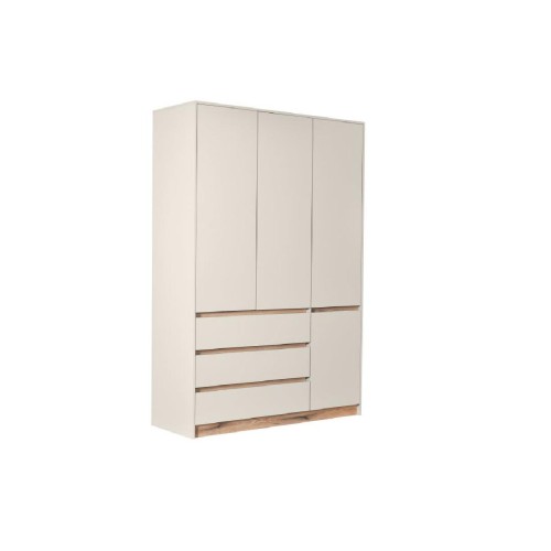 Ντουλάπα NORDIC 4V3F κασμίρ/ artisan 138,5x205x52