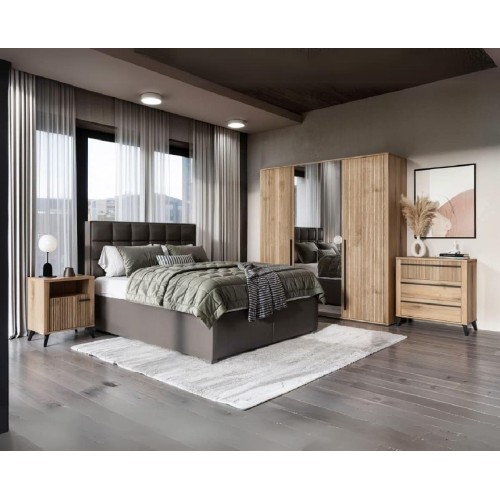 Συρταριέρα MALAGA κανέλα 79x40x85