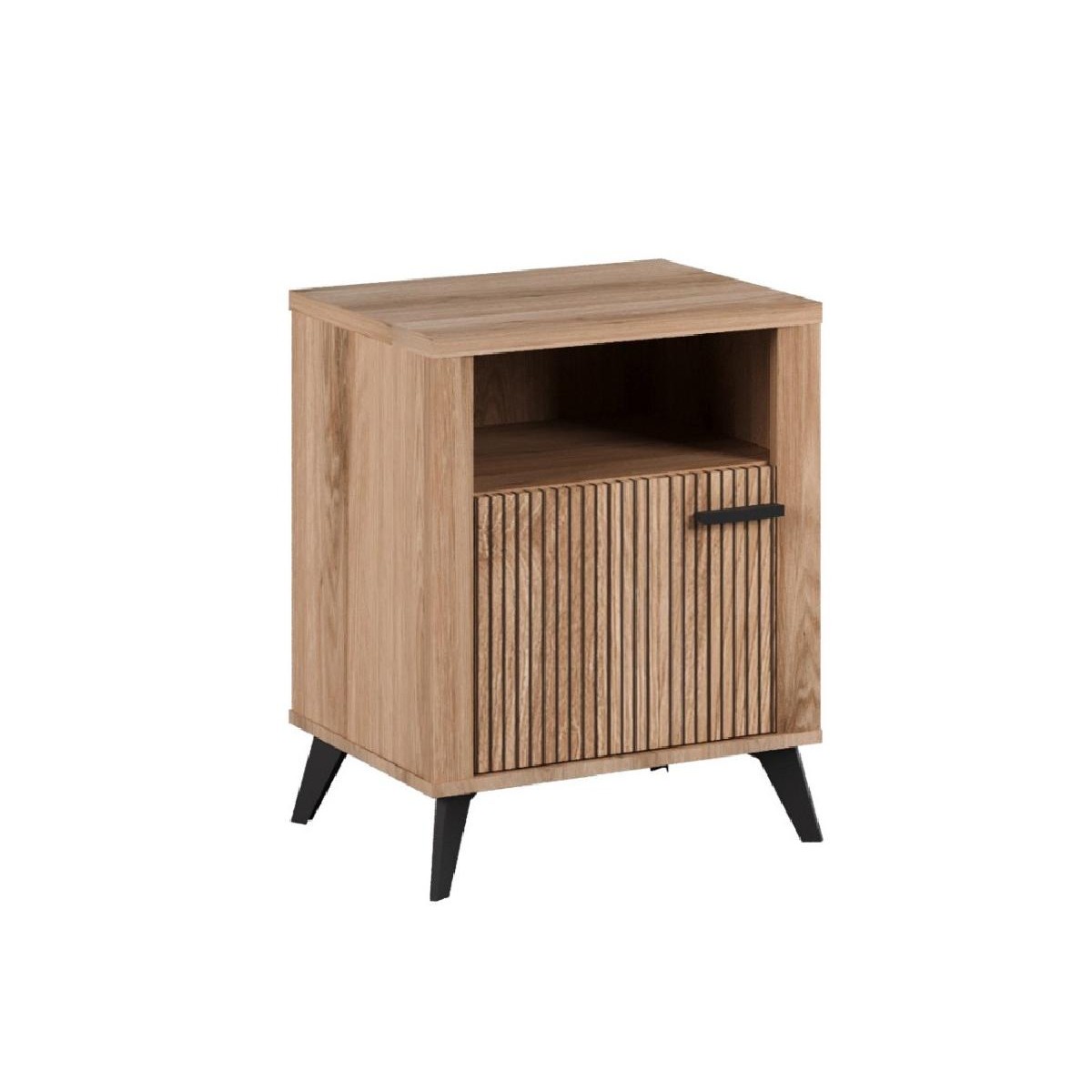 Κομοδίνο MALAGA κανέλα 53,5x40x66