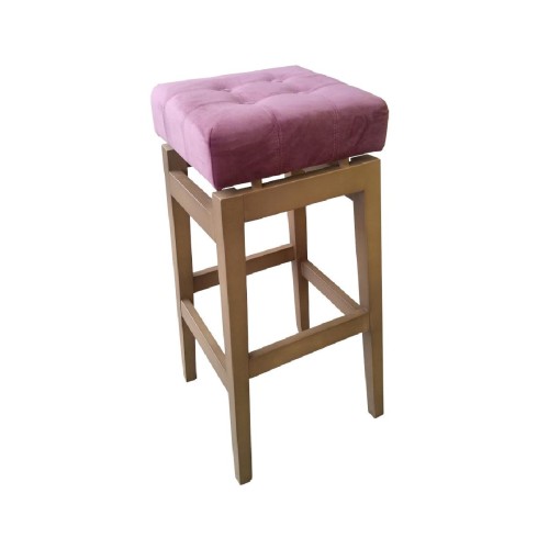 Σκαμπό μπαρ BM-ANA SK με επιλογή χρώματος σε ύφασμα και ξύλο