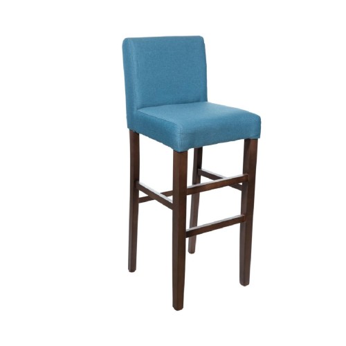 Σκαμπό μπαρ BM-CLASICC με επιλογή χρώματος σε ύφασμα και ξύλο