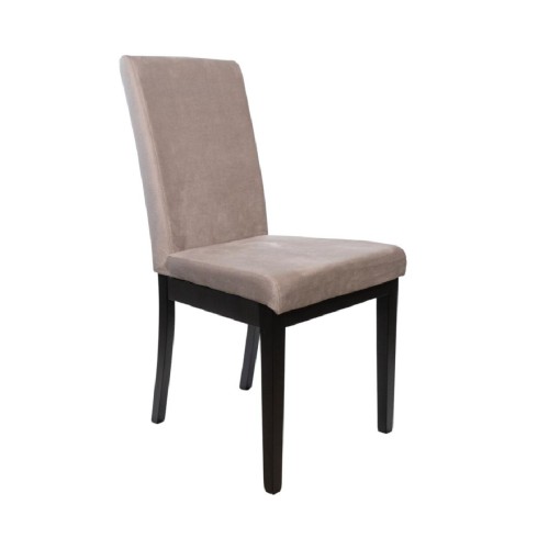 Καρέκλα κουζίνας BM Diva Μαύρο πόδι με μπες ύφασμα