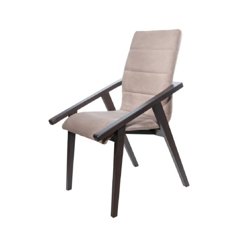 Καρεκλοπολυθρόνα BM-ELENA με επιλογή χρώματος σε ύφασμα και ξύλο Καρεκλοπολυθρόνα BM-ELENA με επιλογή χρώματος σε ύφασμα και ξύλο