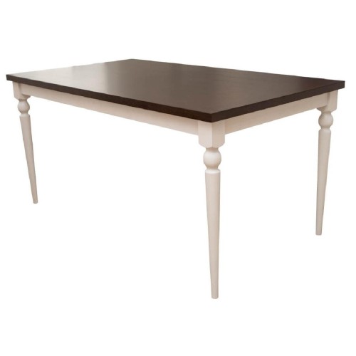 Επεκτεινόμενο τραπέζι δείπνου με επιλογή χρώματος ξύλου BM-OLIMP 160+40x90