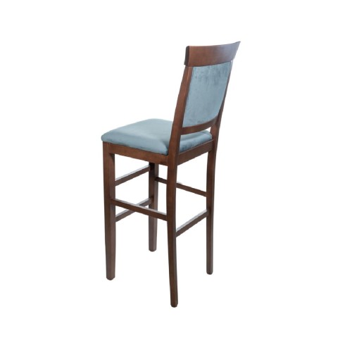 Σκαμπό μπαρ BM-S1 με επιλογή χρώματος σε ύφασμα και ξύλο Σκαμπό μπαρ BM-S1 με επιλογή χρώματος σε ύφασμα και ξύλο