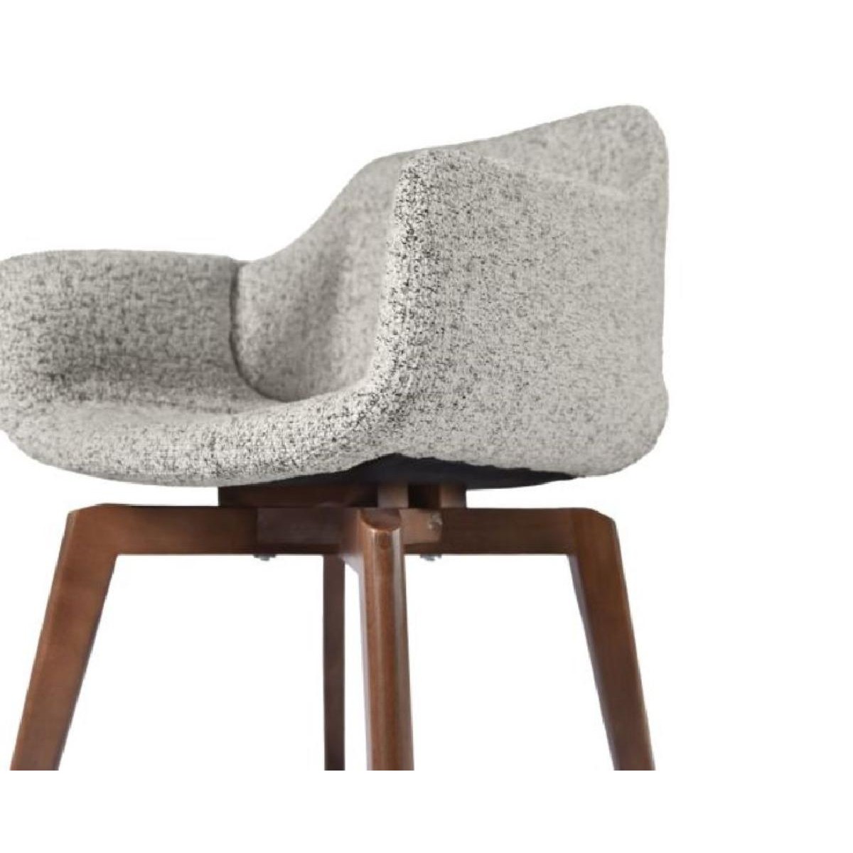 Καρεκλοπολυθρόνα GM-BERTA με επιλογή χρώματος σε ύφασμα και ξύλο