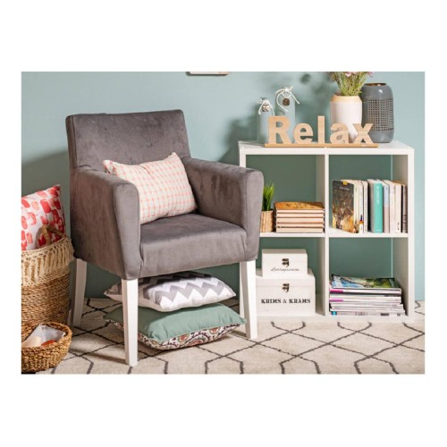 Καρεκλοπολυθρόνα GM-G01 ZIZEL με επιλογή χρώματος σε ύφασμα και ξύλο Καρεκλοπολυθρόνα GM-G01 ZIZEL με επιλογή χρώματος σε ύφασμα και ξύλο