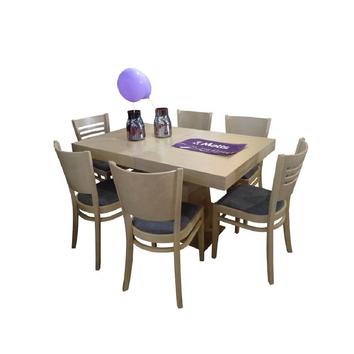 Καρέκλα τραπεζαρίας GM-G501 CHRIS με επιλογή χρώματος σε ύφασμα και ξύλο